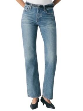 Women’s 30 Denim Forum Sharon Classic Mid-Rise Straight Jean Aritzia Jeans